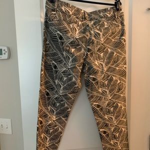 Loft capris printed